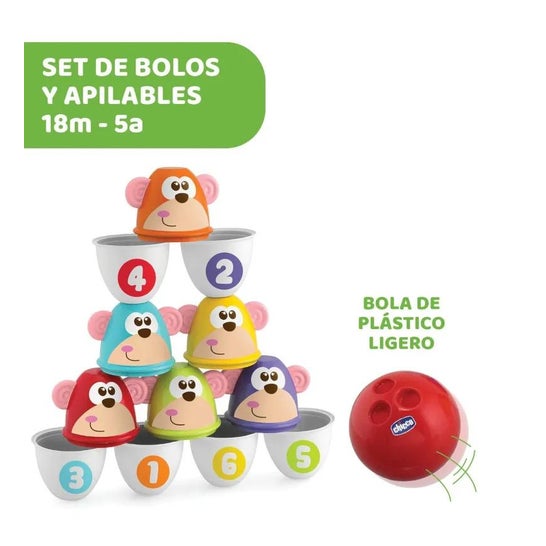 Chicco Fit y Fun monos bolos 18m+