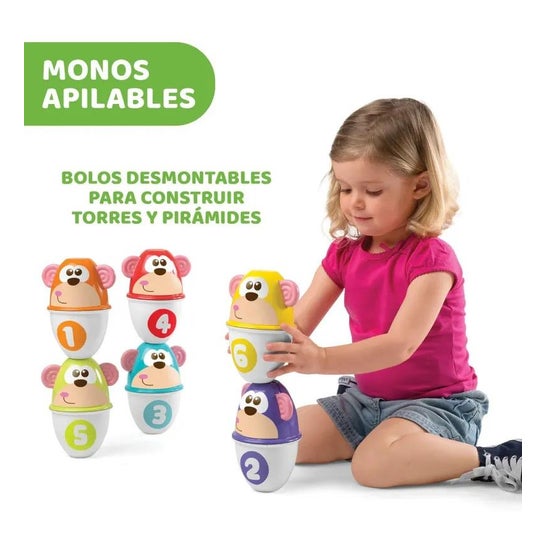 Chicco Fit y Fun monos bolos 18m+