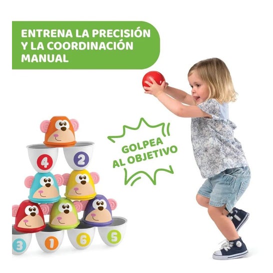 Chicco Fit y Fun monos bolos 18m+