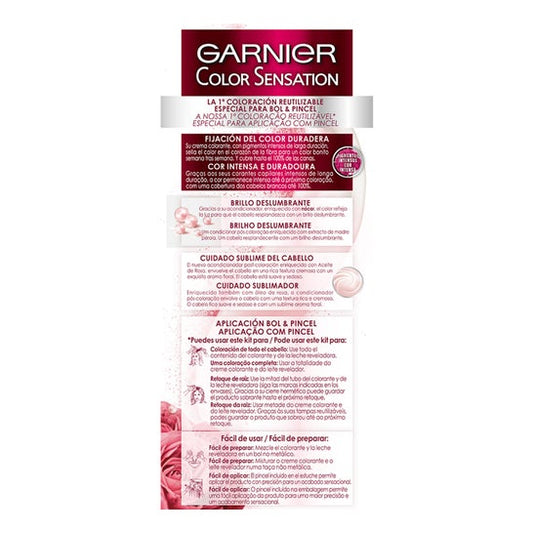 Garnier Color Sensation N°6.35 Rubio Caramelo