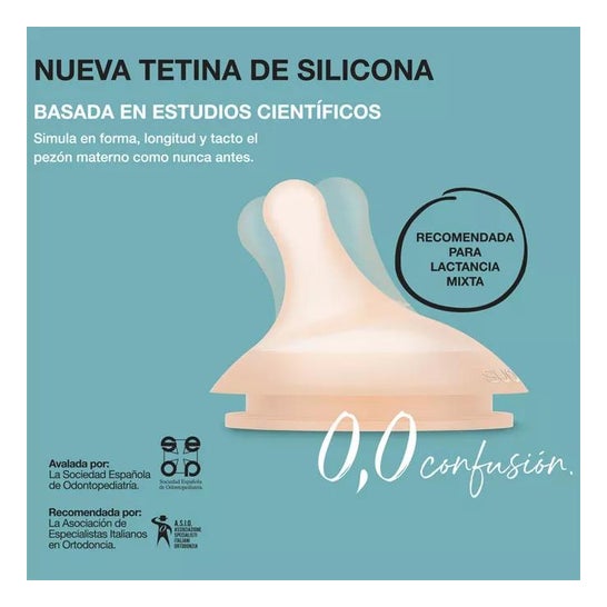 Suavinex Biberón Zero Zero Anticólico Flujo Lento 180ml 1ud