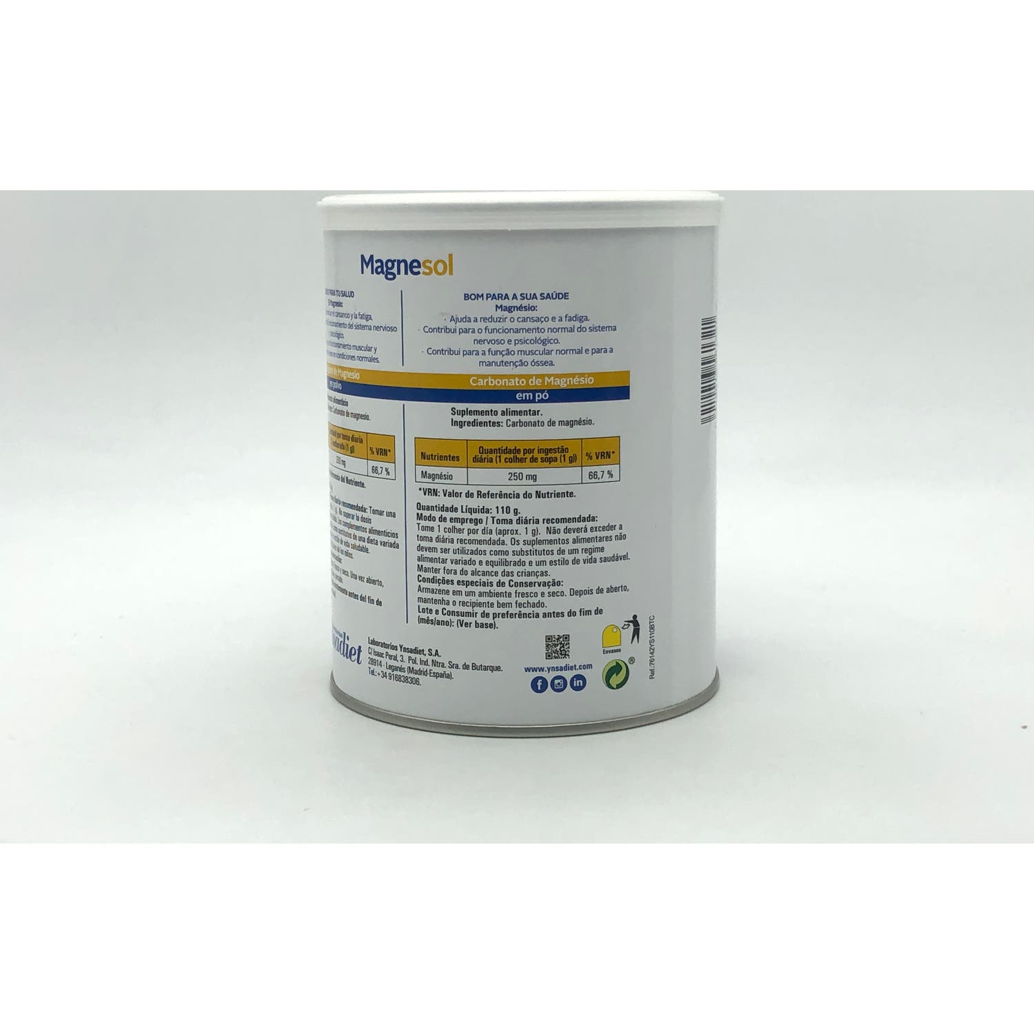 Ynsadiet Magnesol 110 g