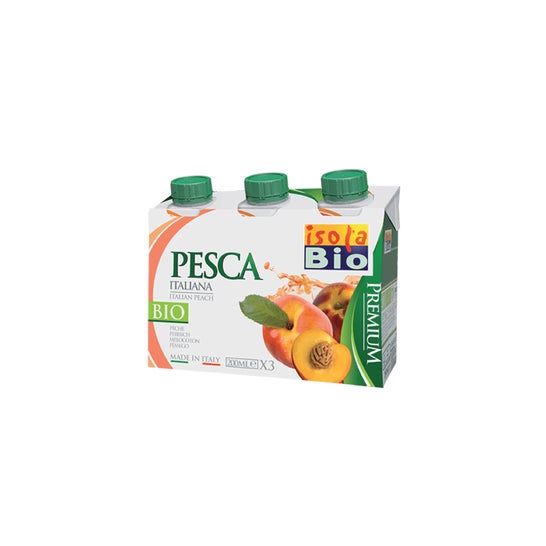 Isola Bio Zumo Melocoton Bio 3x200ml