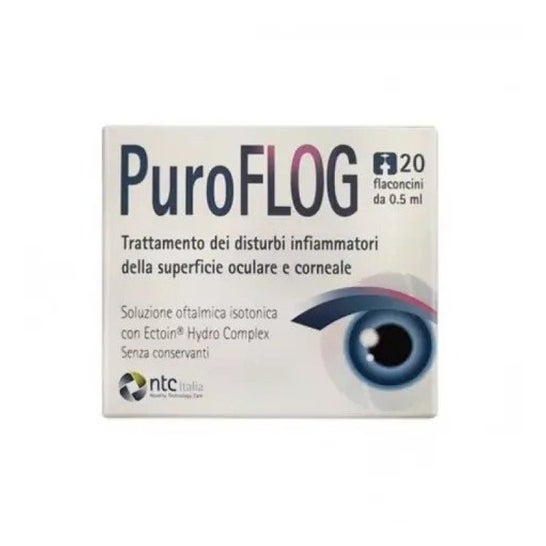 Puroflog Solucion Oftalmologica 20 Viales