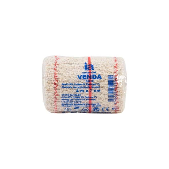 Interapothek Venda Crepé 4x7 cm 1 ud