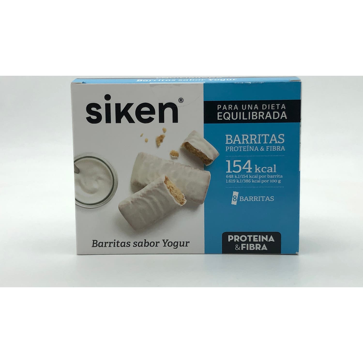Siken Sustitutive Barrita Yogur 8 U