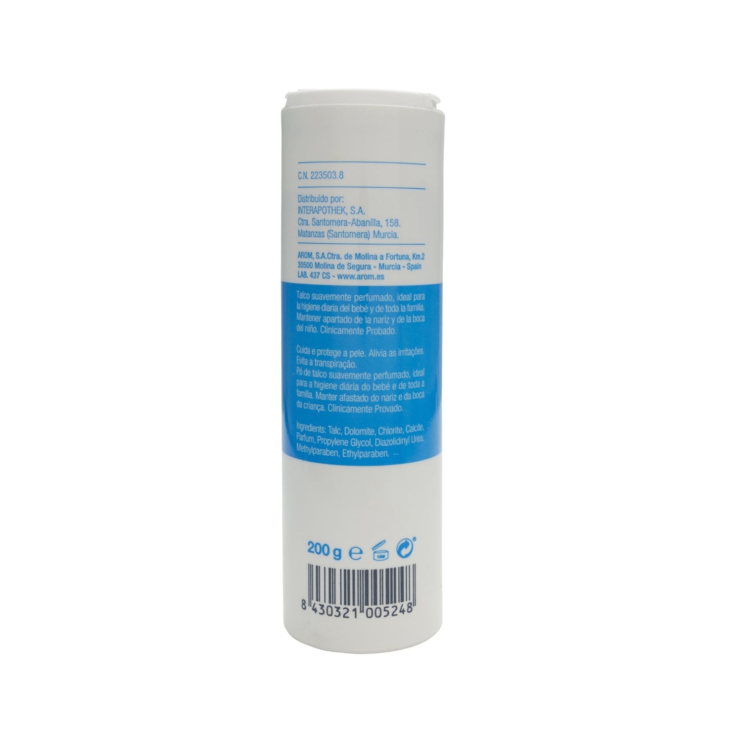 Interapothek talco 200g