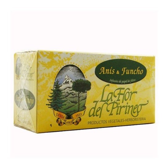 La Flor del Pirineo Anis Verde e Hinojo Infusión 25und