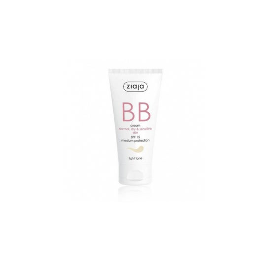 Ziaja Bb Cream Pieles Normales, Secas Y Sensibles Spf15 Tono Claro 50ml