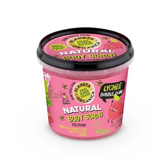 Planeta Orgánica Body Scrub Lychee Bubble Gum 360 ml