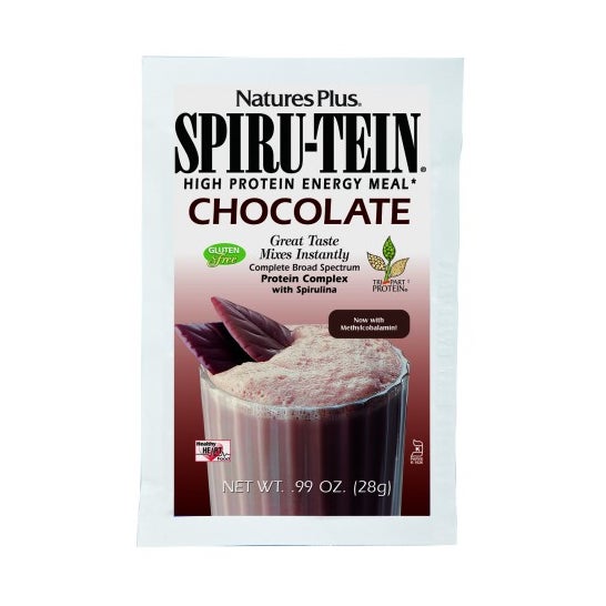 NaturesPlus Spiru-Tein Chocolate Sobre 28g