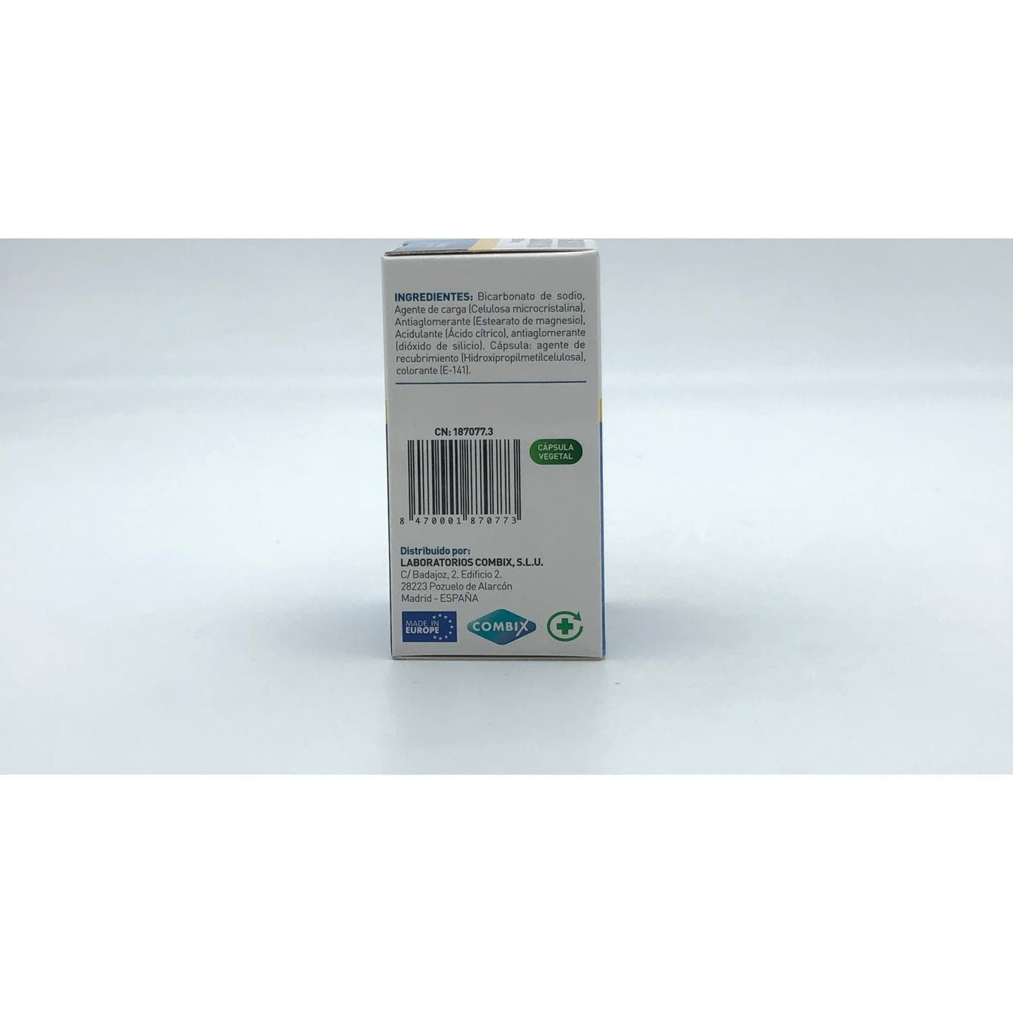 Bicarbonato Sodico Combix 60caps
