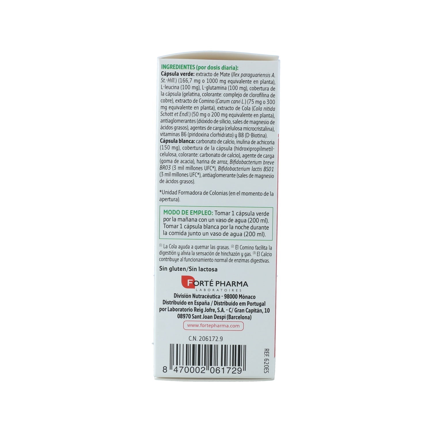 Forté Pharma Xtraslim Vientre Plano 60caps