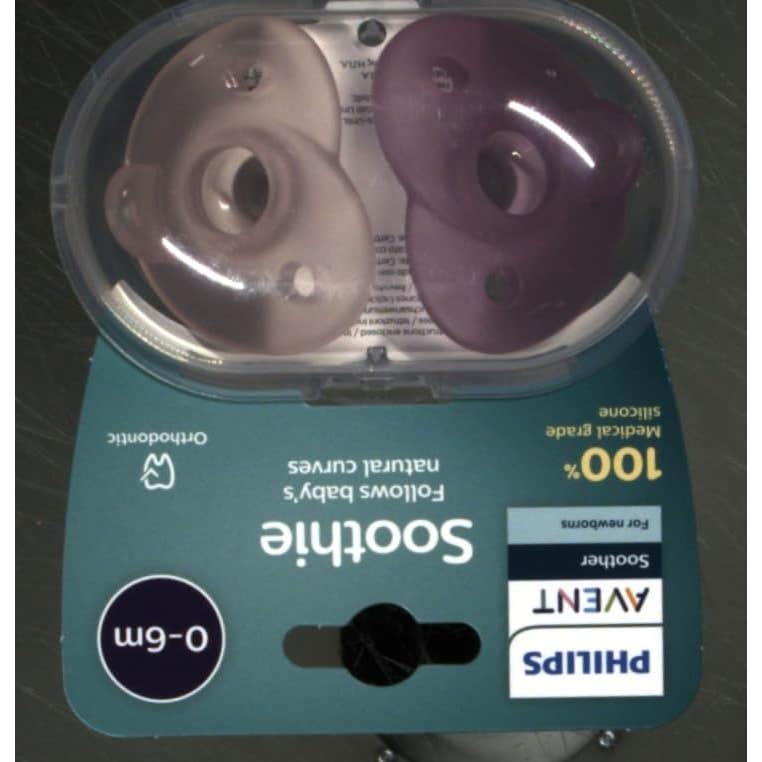 Avent Chupetes Soothie Niñas 0-6M 2uds