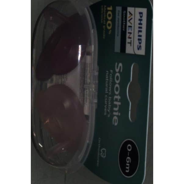 Avent Chupetes Soothie Niñas 0-6M 2uds