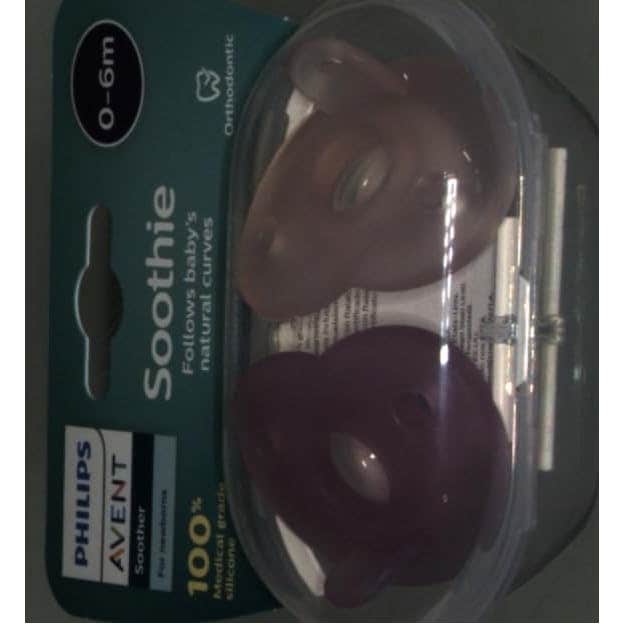 Avent Chupetes Soothie Niñas 0-6M 2uds