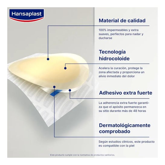 Hansaplast Apósito Para Ampollas S 6 uds