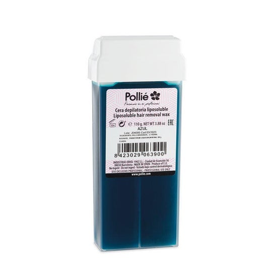 Eurostil Pollié Roll On Recambio Cera Caliente Azul 110 g