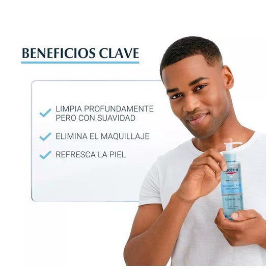 Eucerin DermatoClean Gel Limpiador Facial 200ml