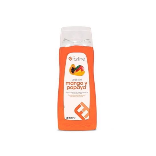 Farline Gel de Baño Mango y Papaya 750ml