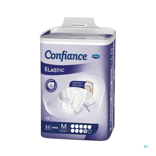Confiance Elastic 9 Gouttes Taille M 14uds