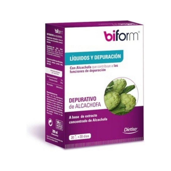 Biform Depurativo de alcachofa 20 viales