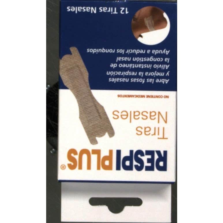 Respiplus tira ADH nasal Talla única 12uds