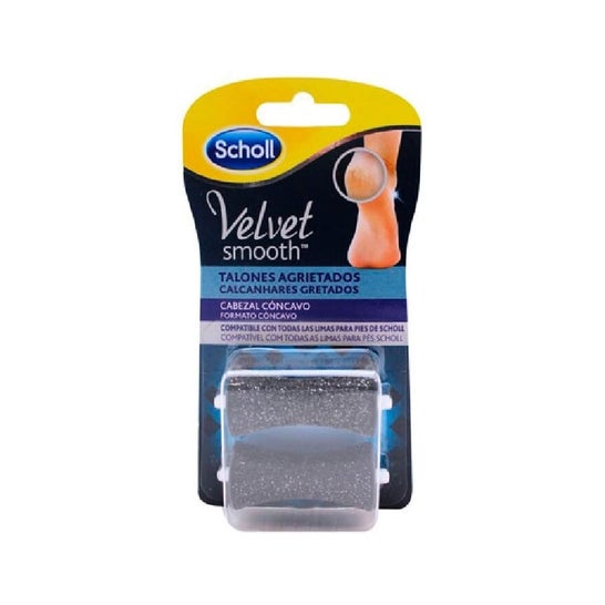 Scholl Velvet Smooth Talones Agrietados Limas de Recambio 2uds