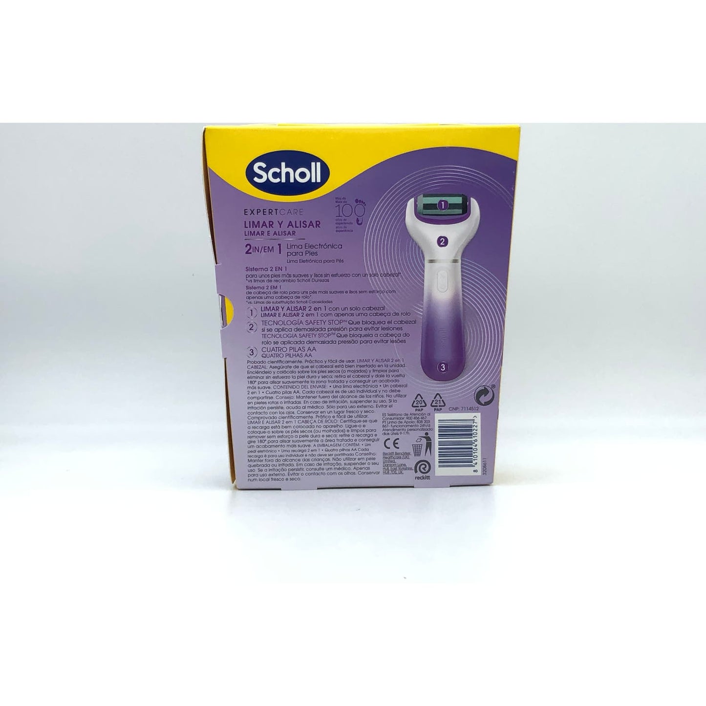 Scholl Velvet Smooth Talones Agrietados Limas de Recambio 2uds