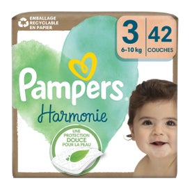 Harmony Pampers Pañales T3 6-10kg 42uds