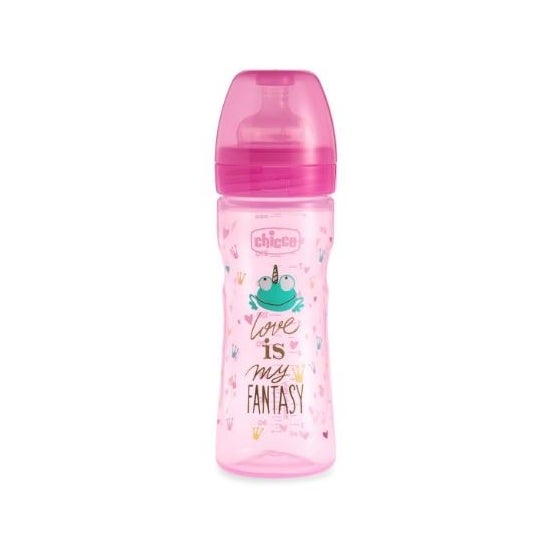 Chicco Biberon Love Silicone 2m+ 250ml