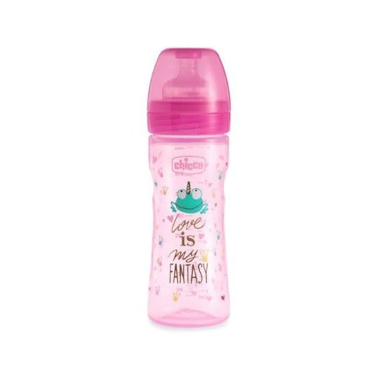 Chicco Biberon Love Silicone 2m+ 250ml