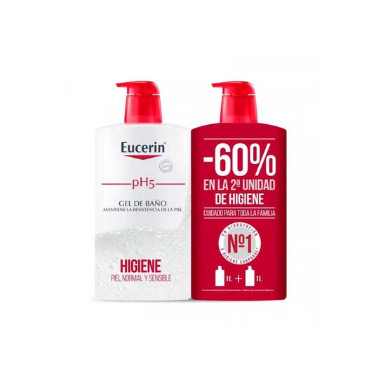 Eucerin Gel de Baño pH5 2x1L