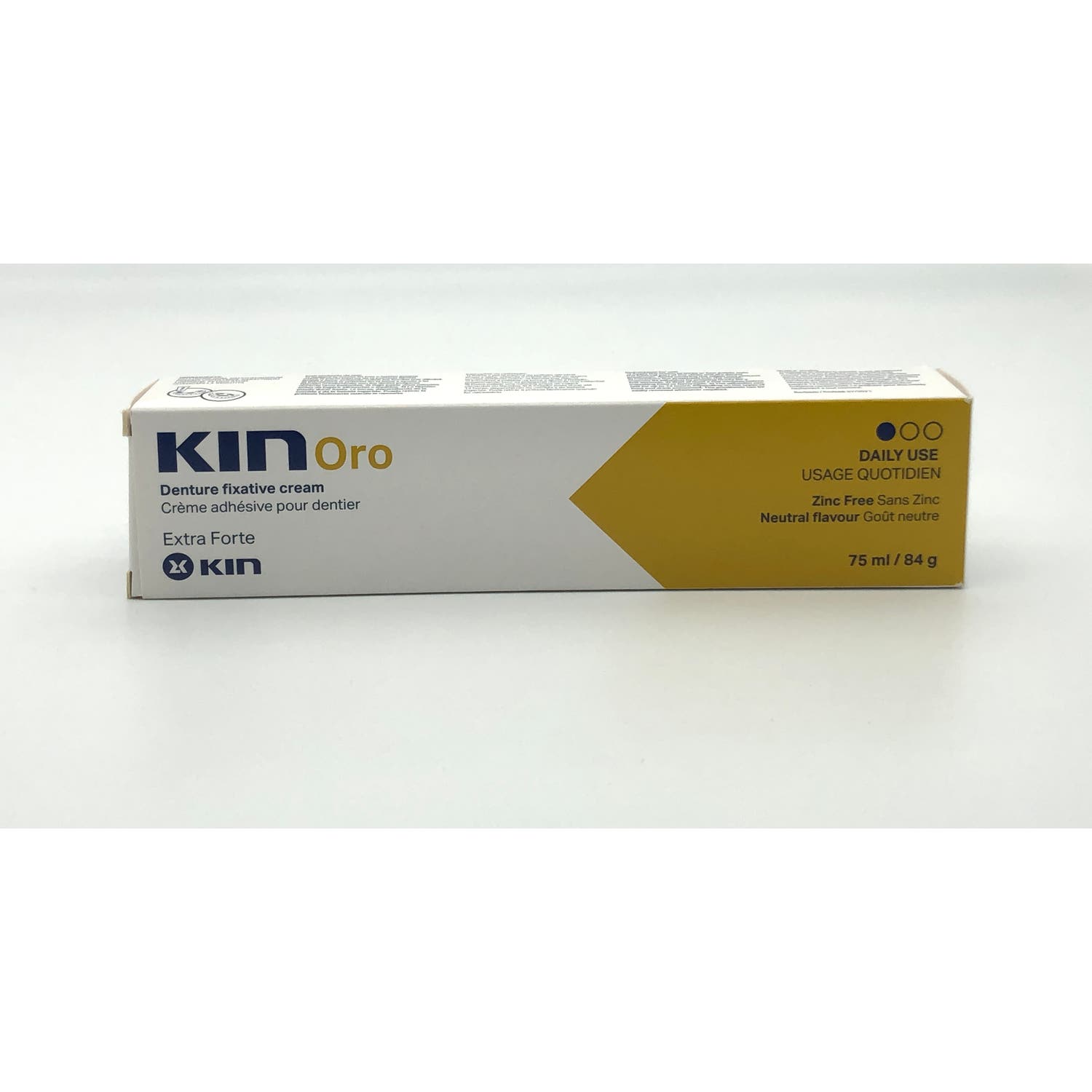 Kin Oro crema fijadora prótesis dentales 75ml