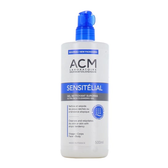 ACM Sensitelial Gel limpiador supergraso 500ml