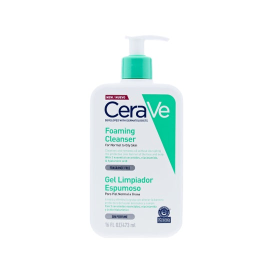 CeraVe Gel Limpiador Espumoso 473ml