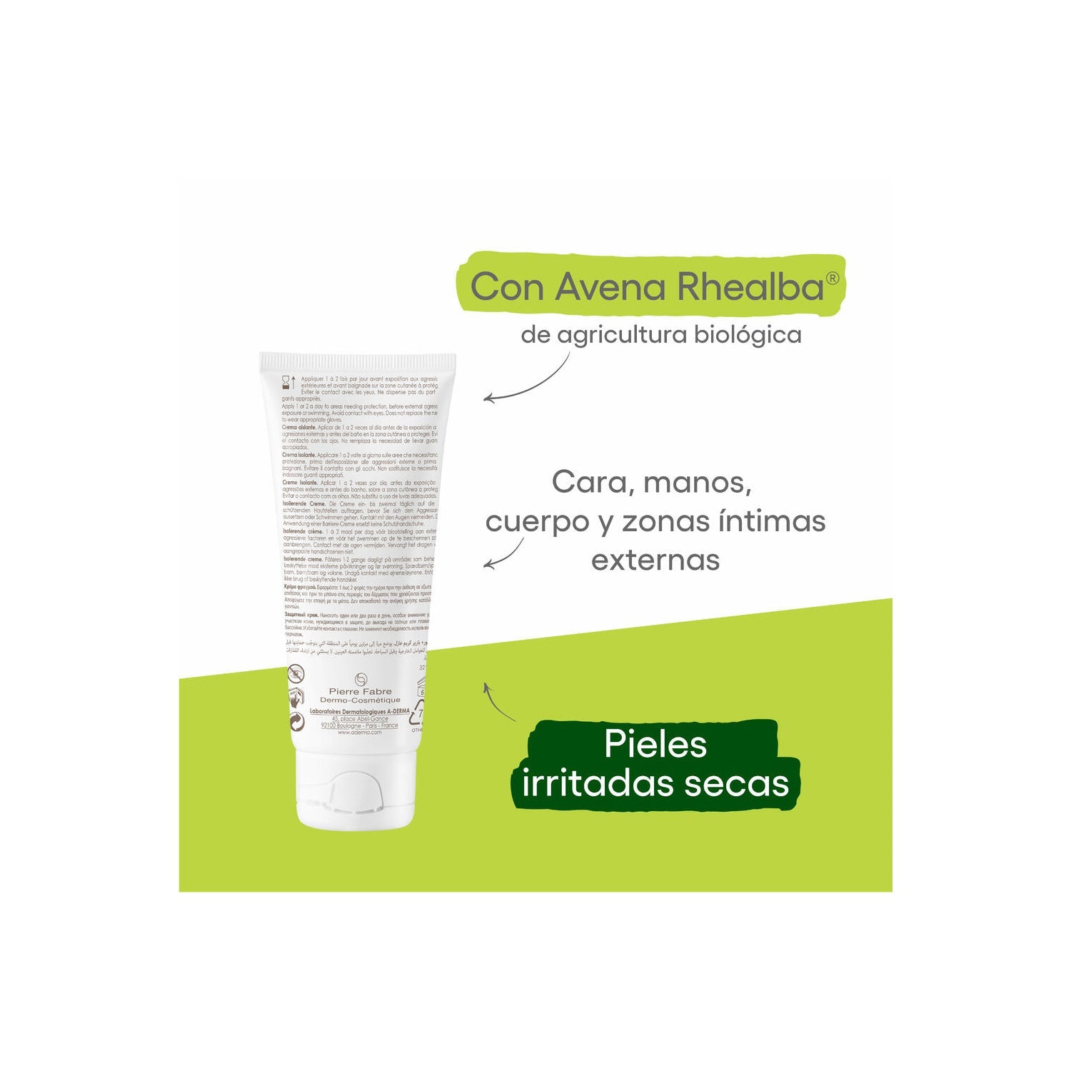 A-Derma Dermalibour+ Barrier Crema Aislante 100ml
