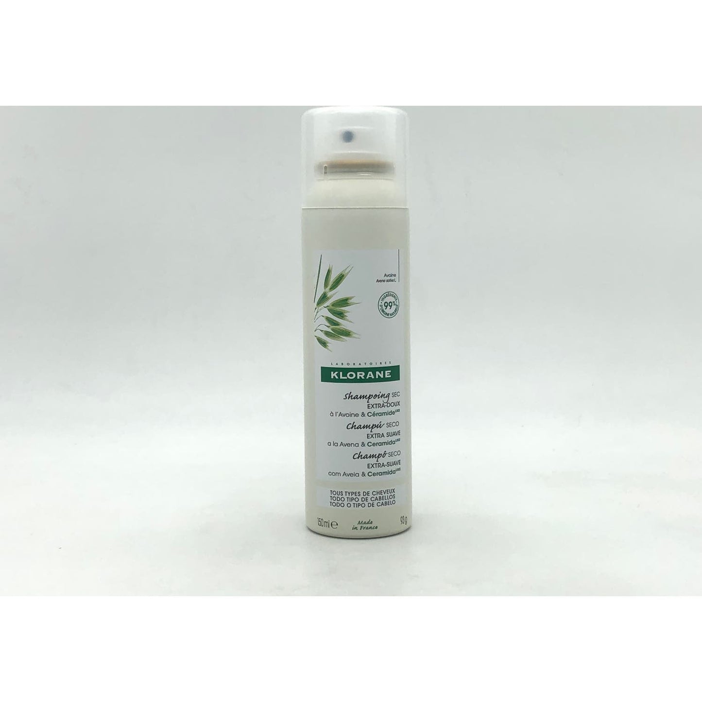 Klorane Champú Seco a la Leche de Avena 150ml