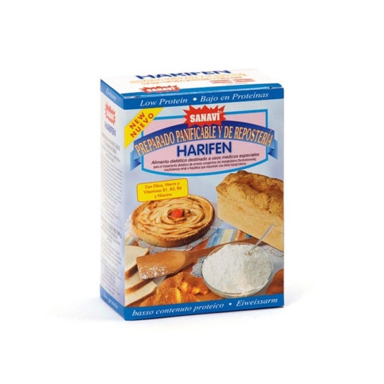 Sanavi Macarrones Bajo Proteina Harifer 500gr