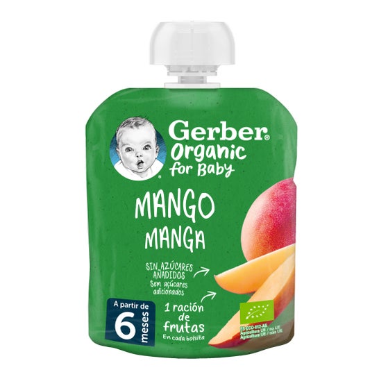 Gerber Organic Puré Mango 90g