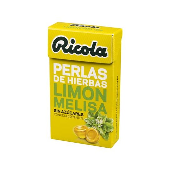 Ricola limón perlas sin azúcar 25 g