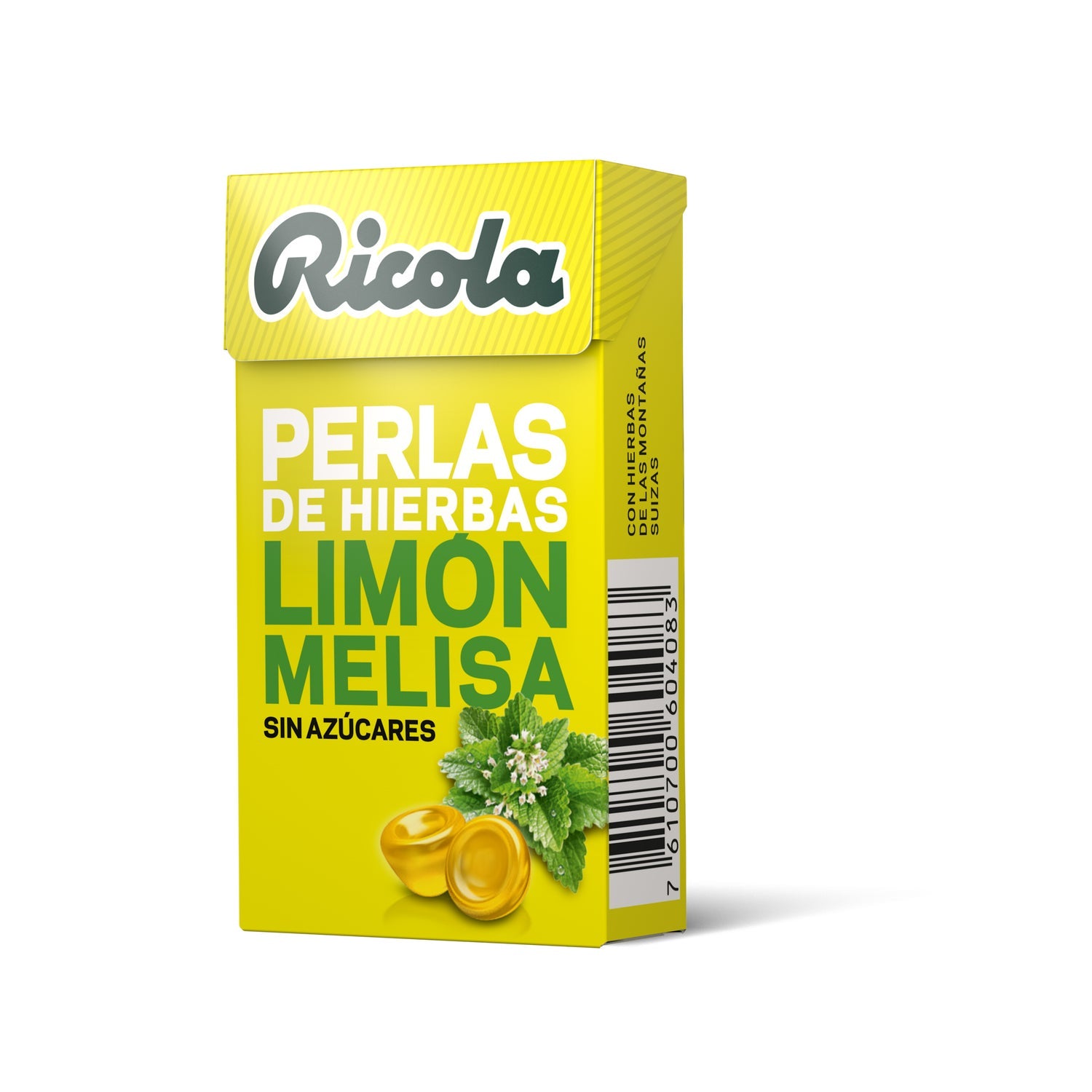 Ricola limón perlas sin azúcar 25 g