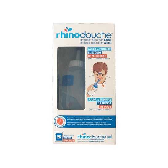 Rhinodouche Irrigador Nasal + Rhinodouche Sal 26 Sobres