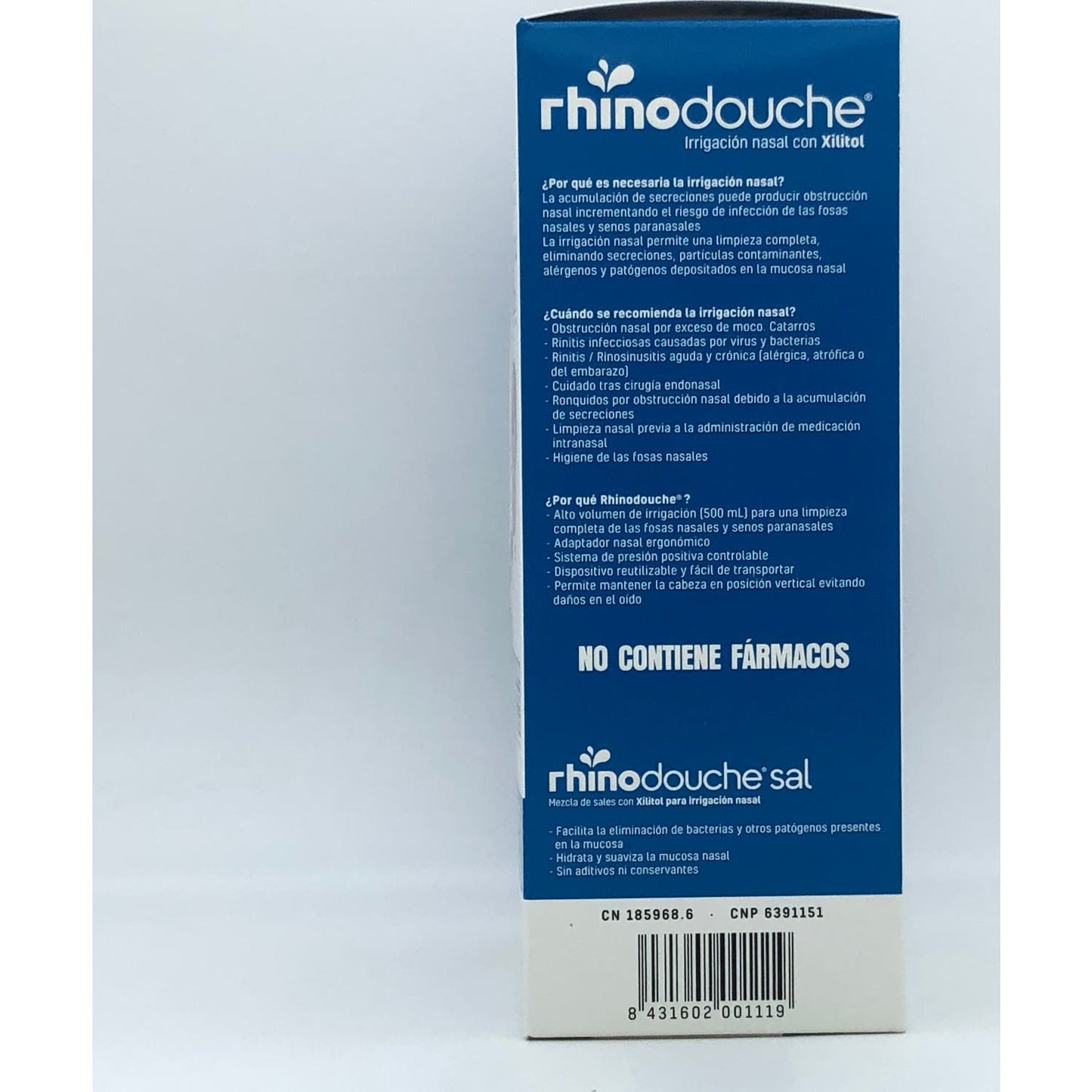 Rhinodouche Irrigador Nasal + Rhinodouche Sal 26 Sobres
