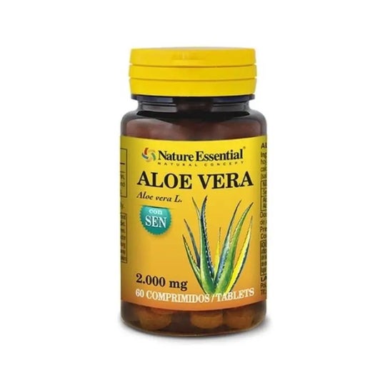 Nature Essential Aloe Vera + Sen 60caps