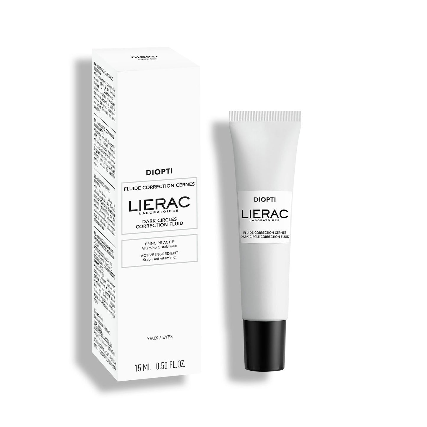 Lierac Diopti Fluido Corrección Ojeras 15ml