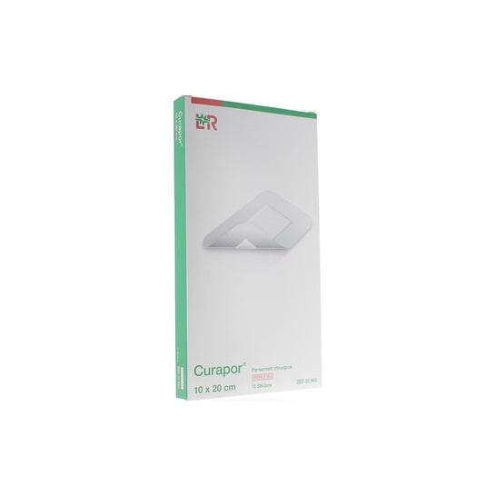 Curapor Pansements Adhesives Steril 10x20cm 10uds