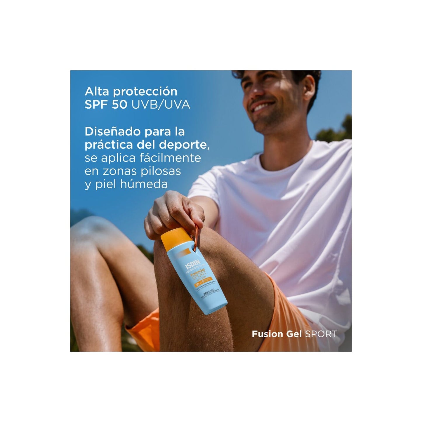 ISDIN Fotoprotector Fusion Gel Sport Wet Skin SPF50 100ml