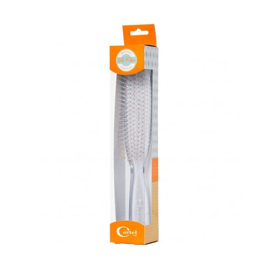 Cartel Paris Cepillo de Cristal So Chic Naranja Pequeño 1ud