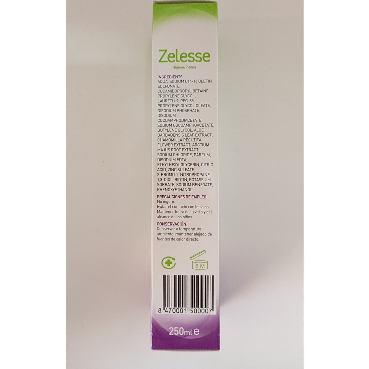 Zelesse Solución Higiene Íntima 250ml